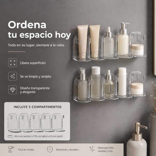 Adiós al Desorden 😍Organizador Elegante para Cualquier Espacio del Hogar