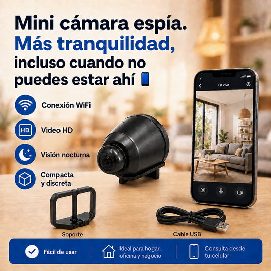 Mantén tu espacio a la vista, incluso cuando estás lejos 👀