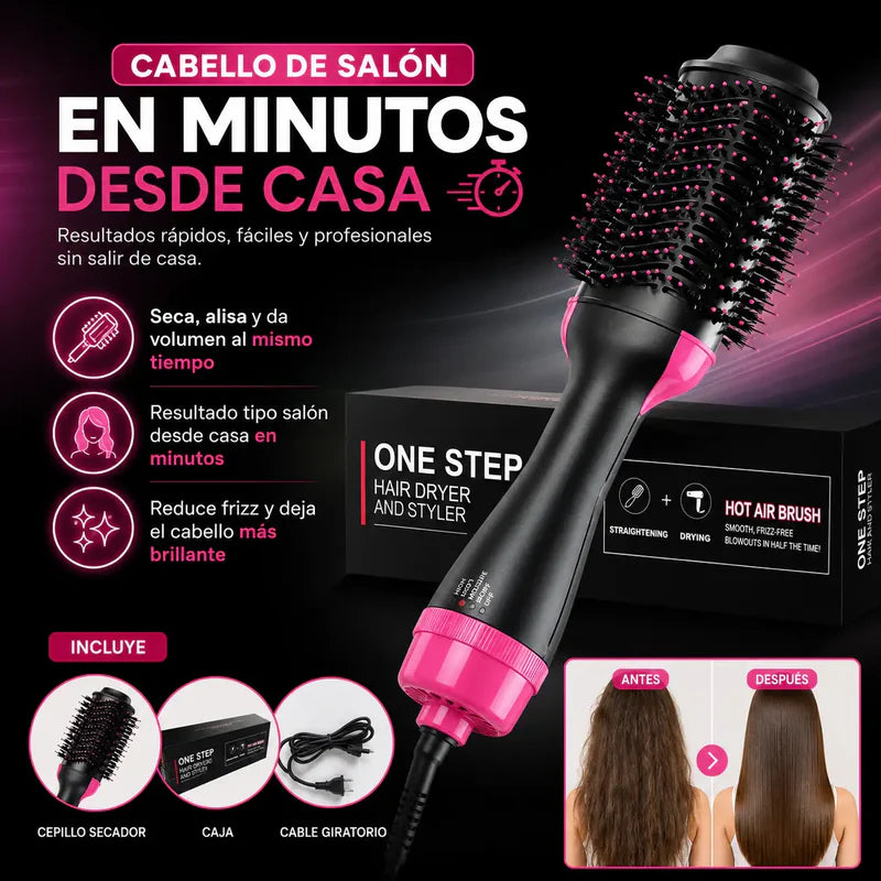 Logra un cabello liso, brillante y con volumen en solo minutos desde casa