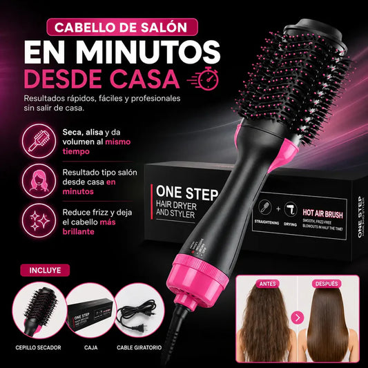 Logra un cabello liso, brillante y con volumen en solo minutos desde casa